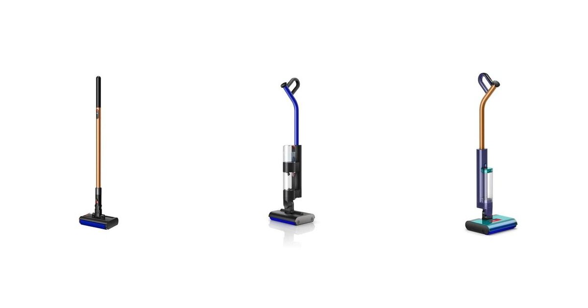 Dyson PencilWash vs WashG1 vs Clean+Wash Hygiene comparison