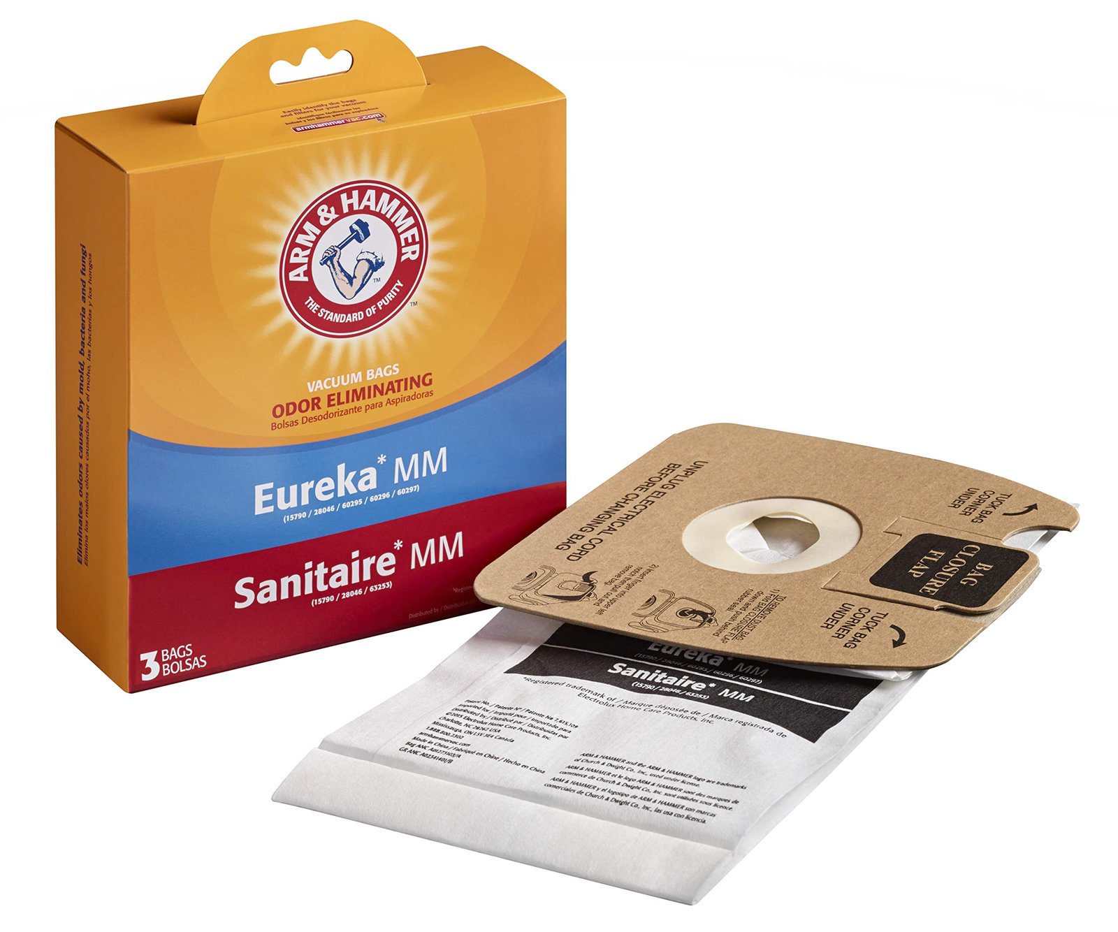 Arm & Hammer odor eliminating vacuum filters