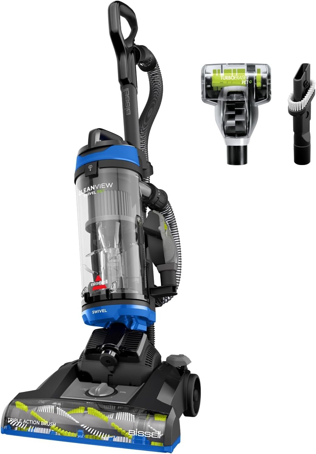 Bissell CleanView Swivel Pet upright vacuum with triple action brush