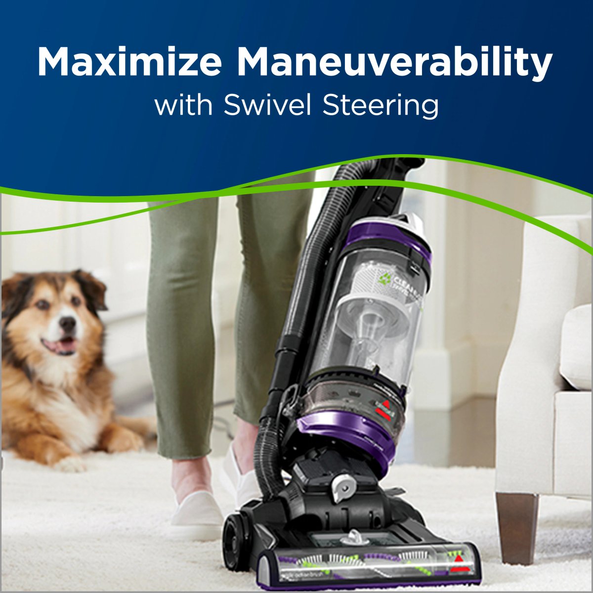 Bissell CleanView Swivel Rewind Pet vacuum