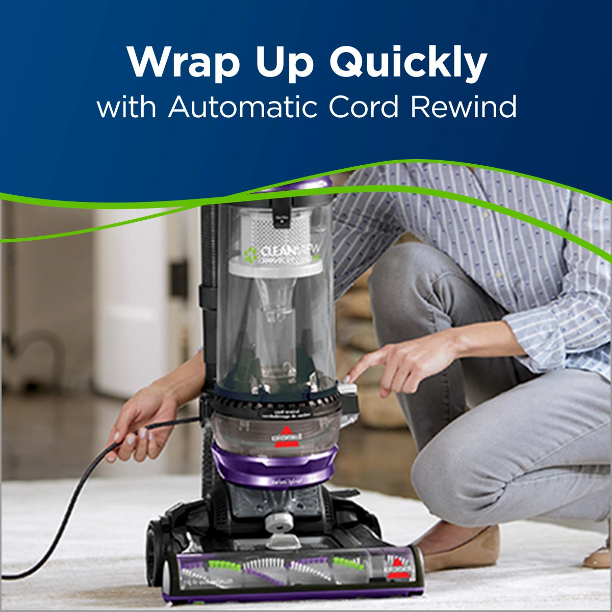 Bissell CleanView Swivel Rewind Pet vacuum