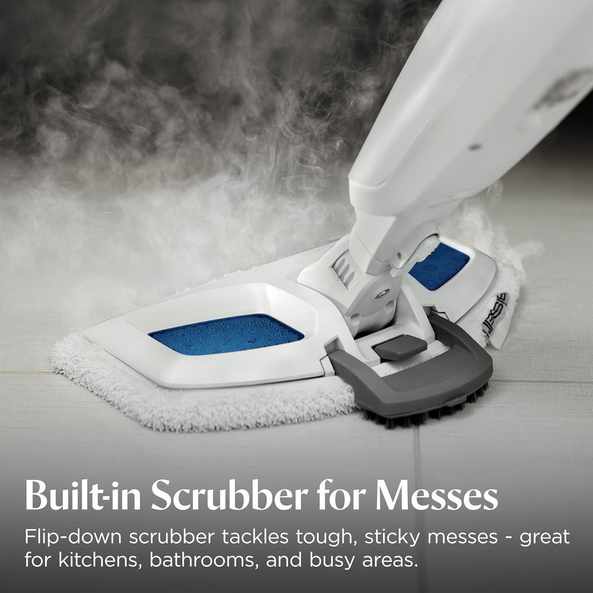 Bissell PowerFresh steam mop cleaning hardwood floor