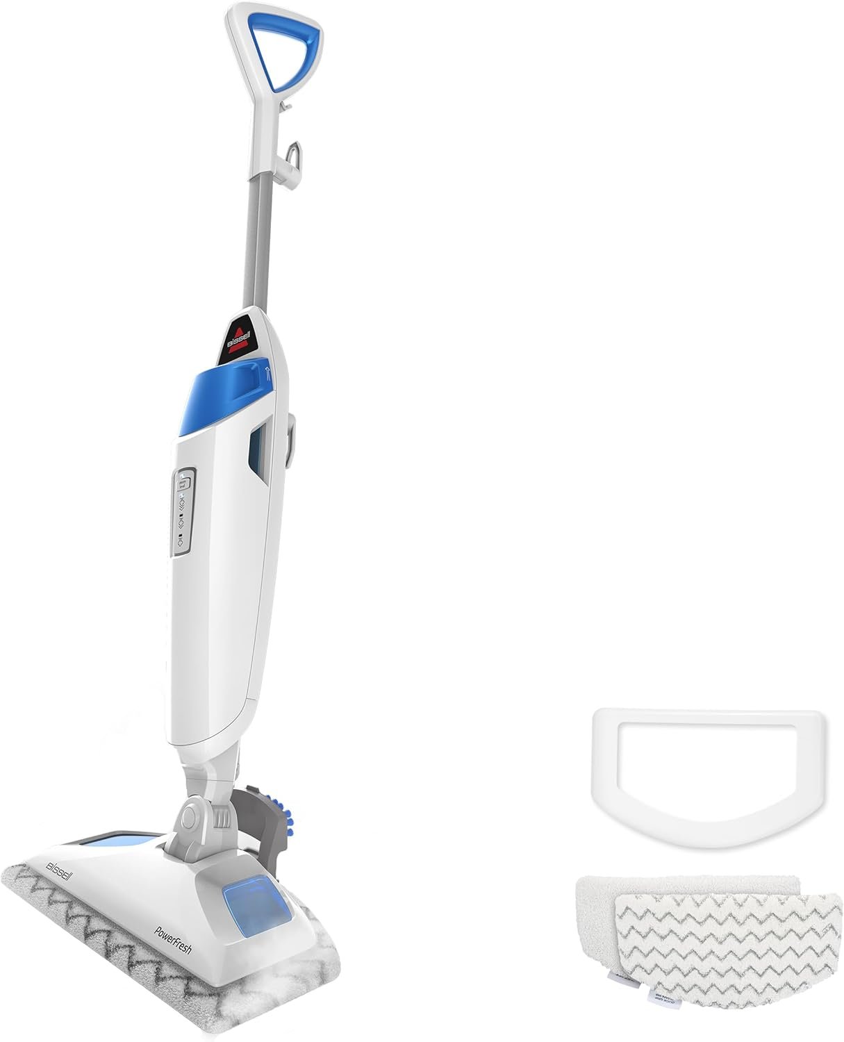 Bissell PowerFresh steam mop cleaning hardwood floor
