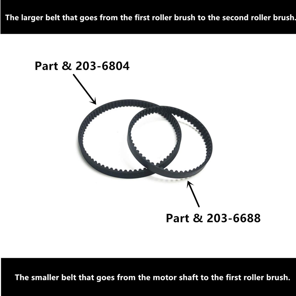 Bissell ProHeat 2X belt and brush roll replacement kit