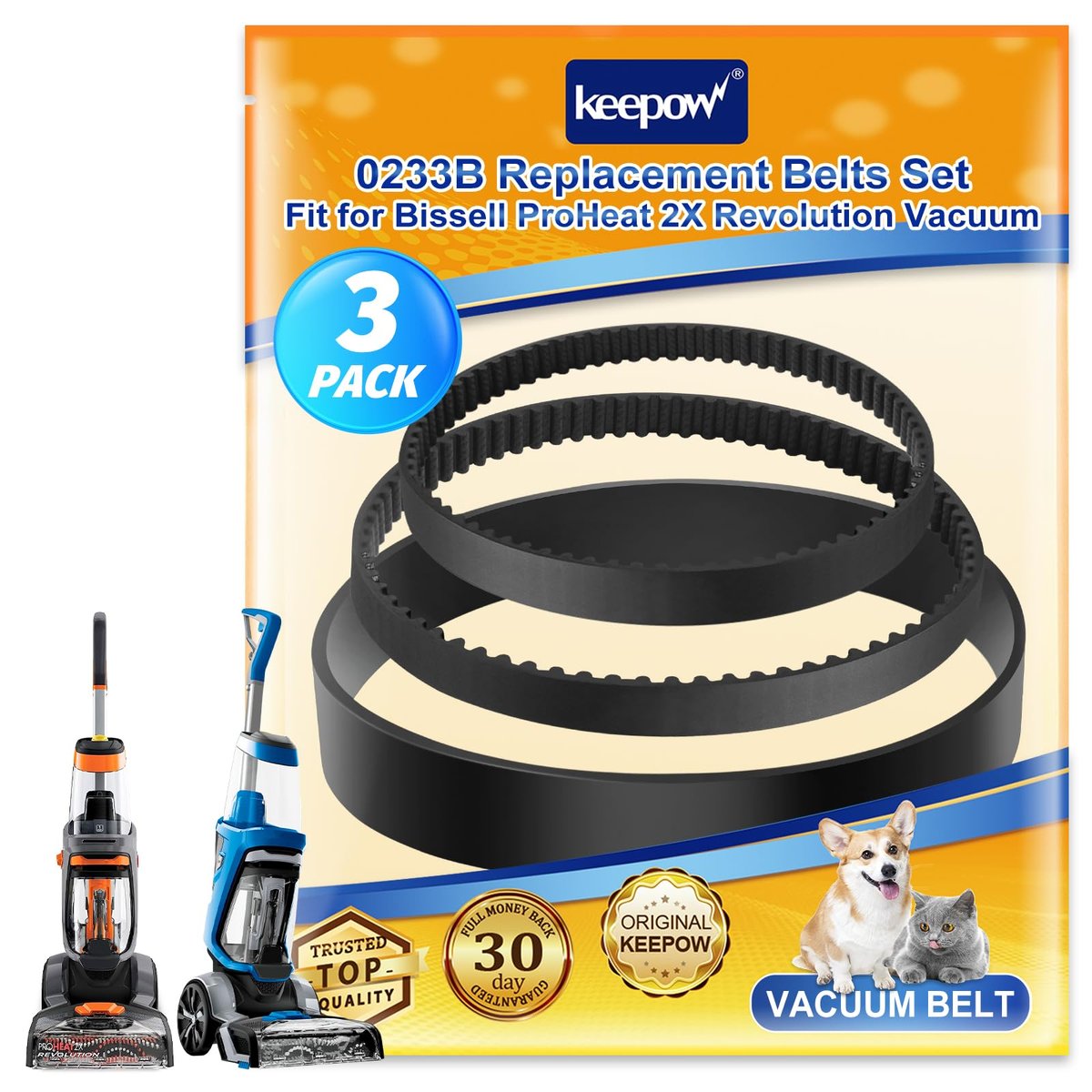 Bissell ProHeat 2X belt and brush roll replacement kit