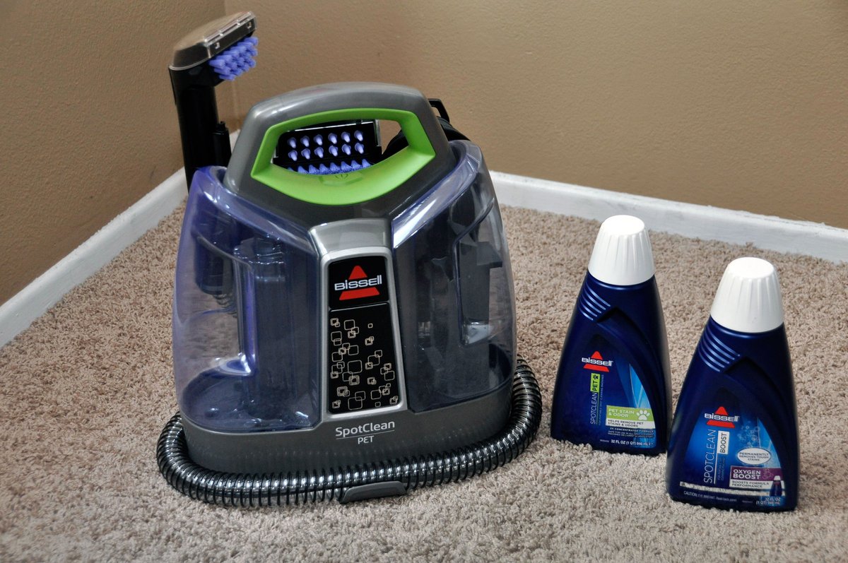 Bissell SpotClean ProHeat portable carpet cleaner