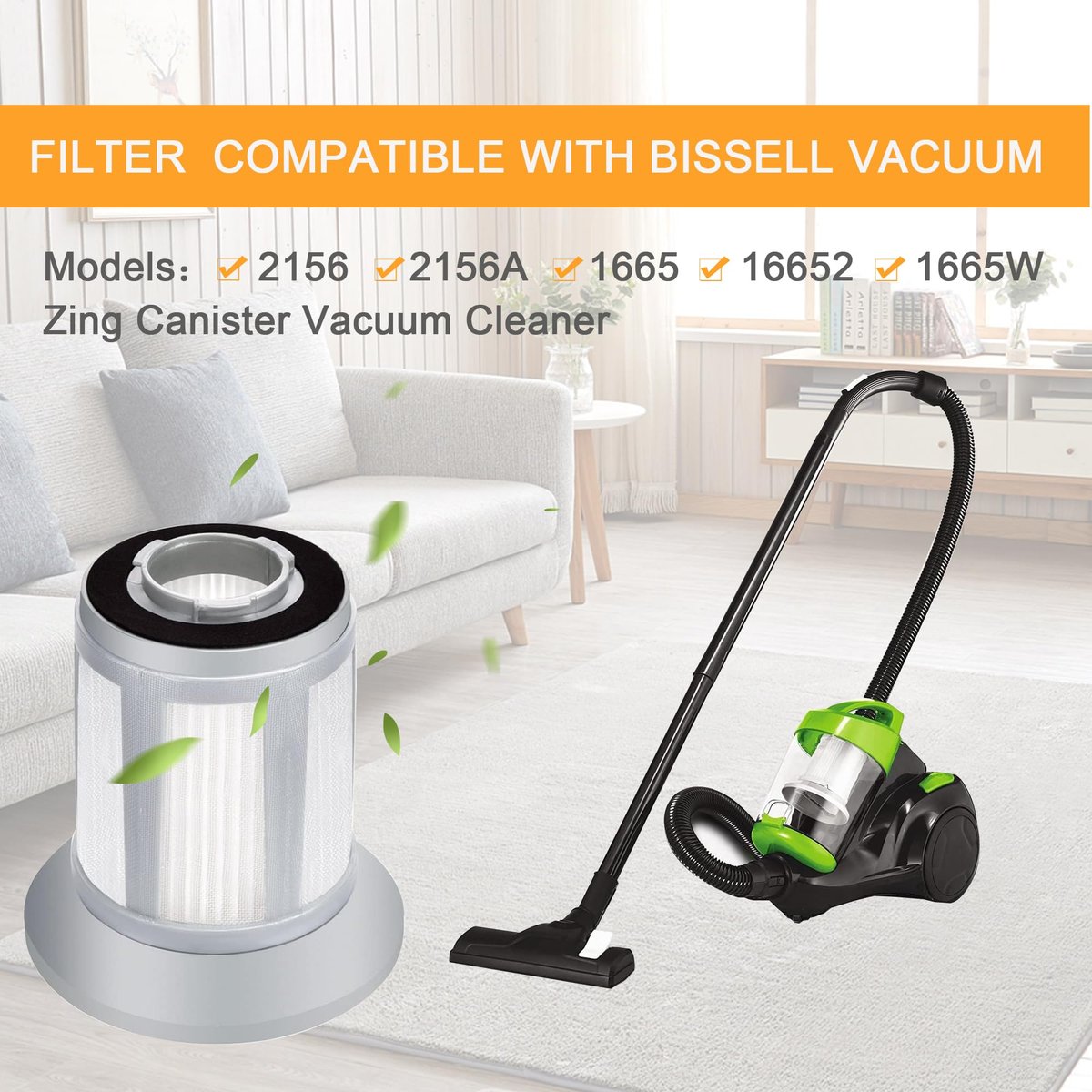 Bissell Zing bagless canister vacuum