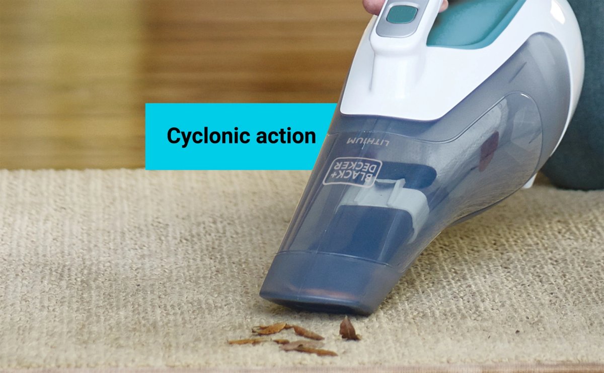 Black+Decker dustbuster QuickClean handheld vacuum