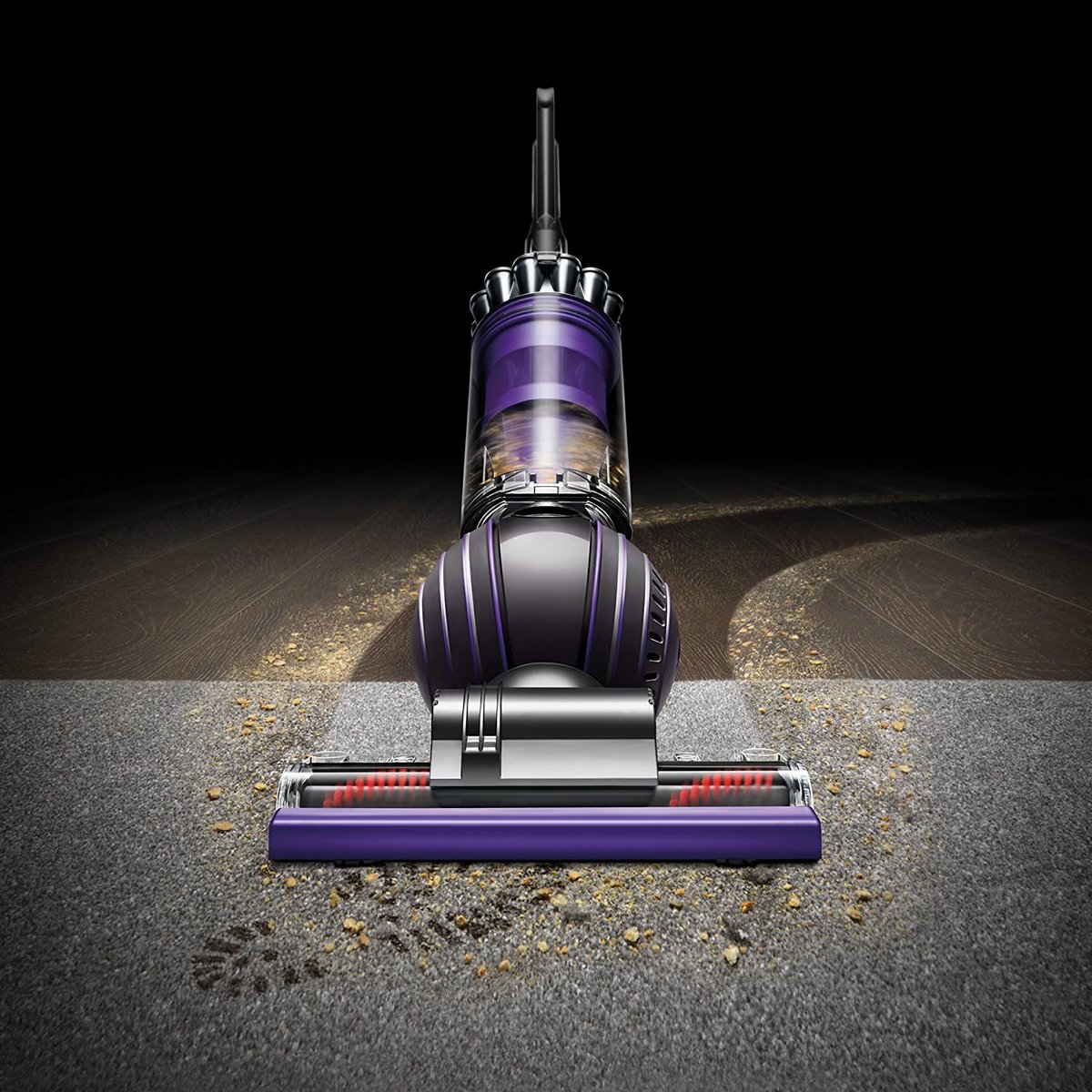 Dyson Ball Animal 2 upright vacuum in iron and purple