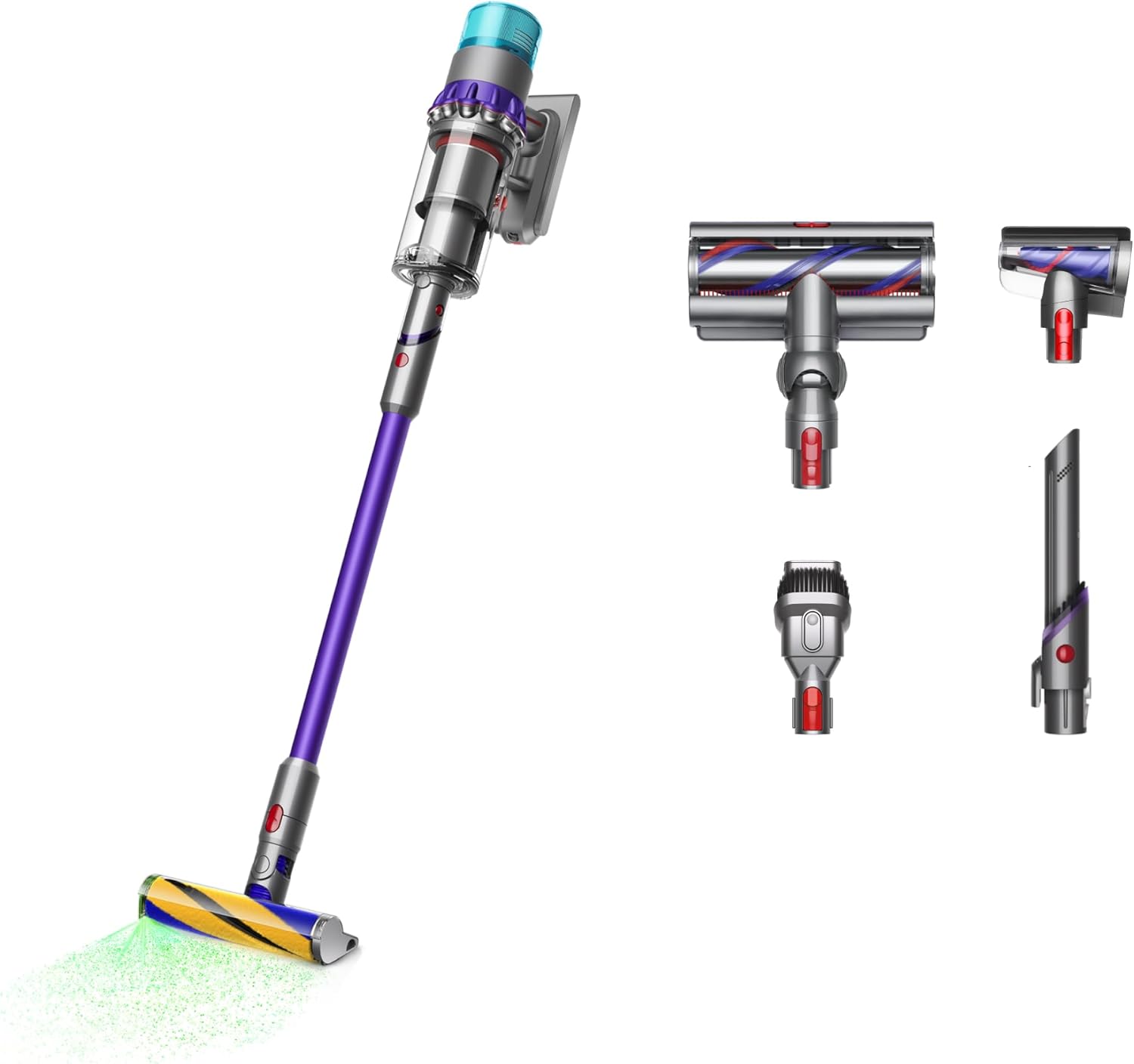 Dyson Gen5detect cordless vacuum cleaner with LCD display