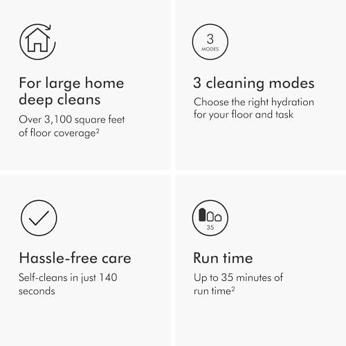 Dyson WashG1 wet floor cleaner with dual counter-rotating rollers