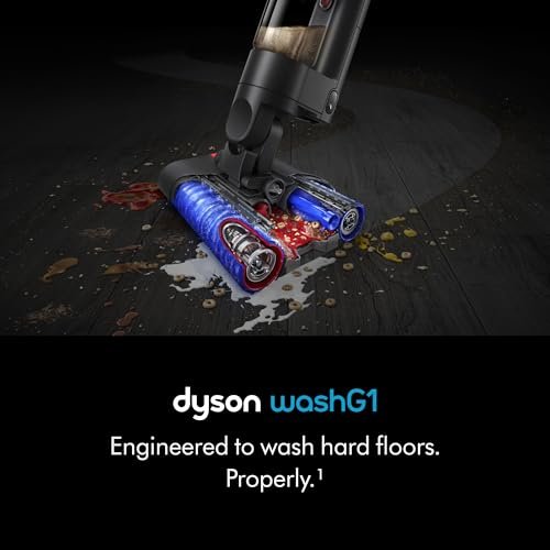 Dyson WashG1 wet floor cleaner with dual counter-rotating rollers