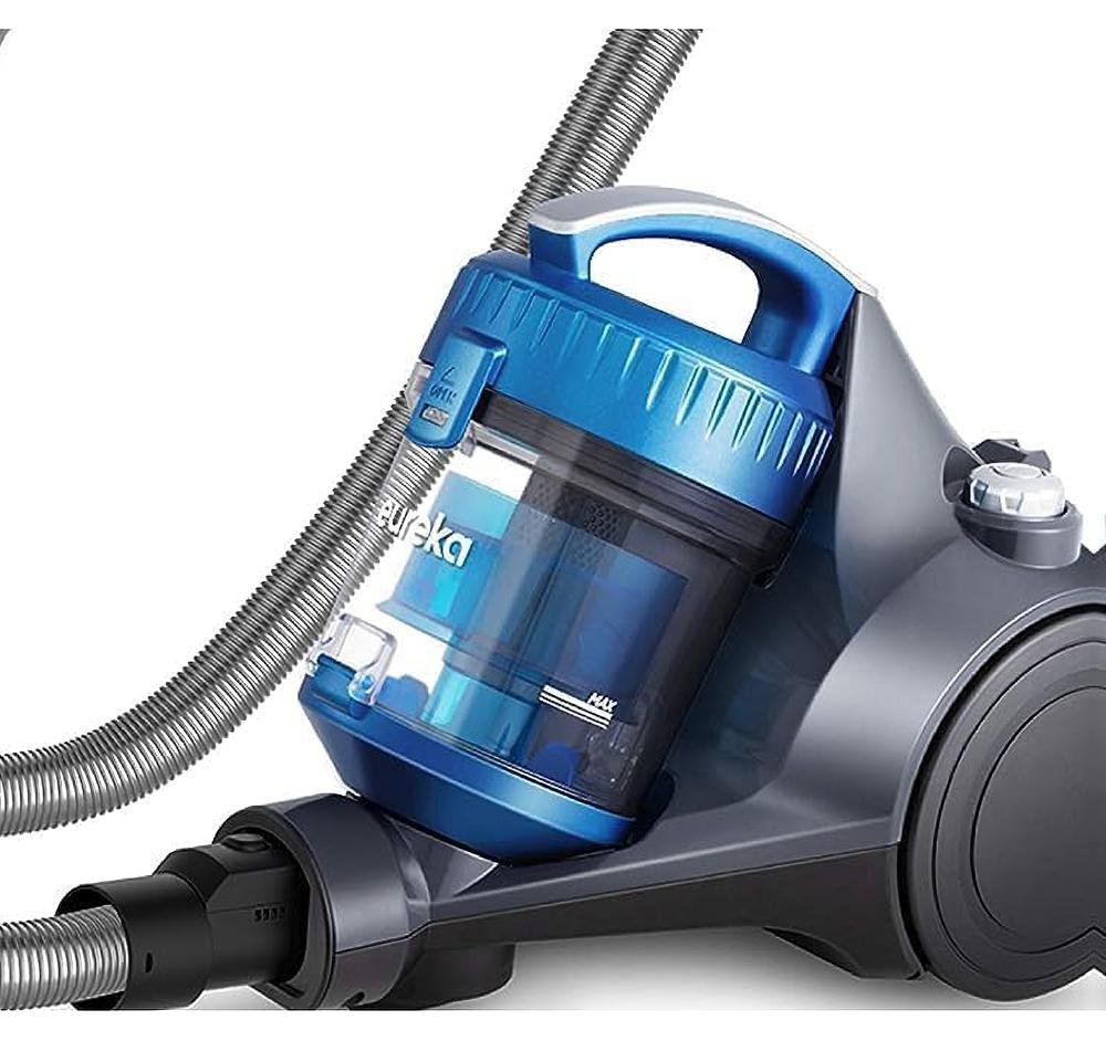 Eureka WhirlWind lightweight canister vacuum in blue