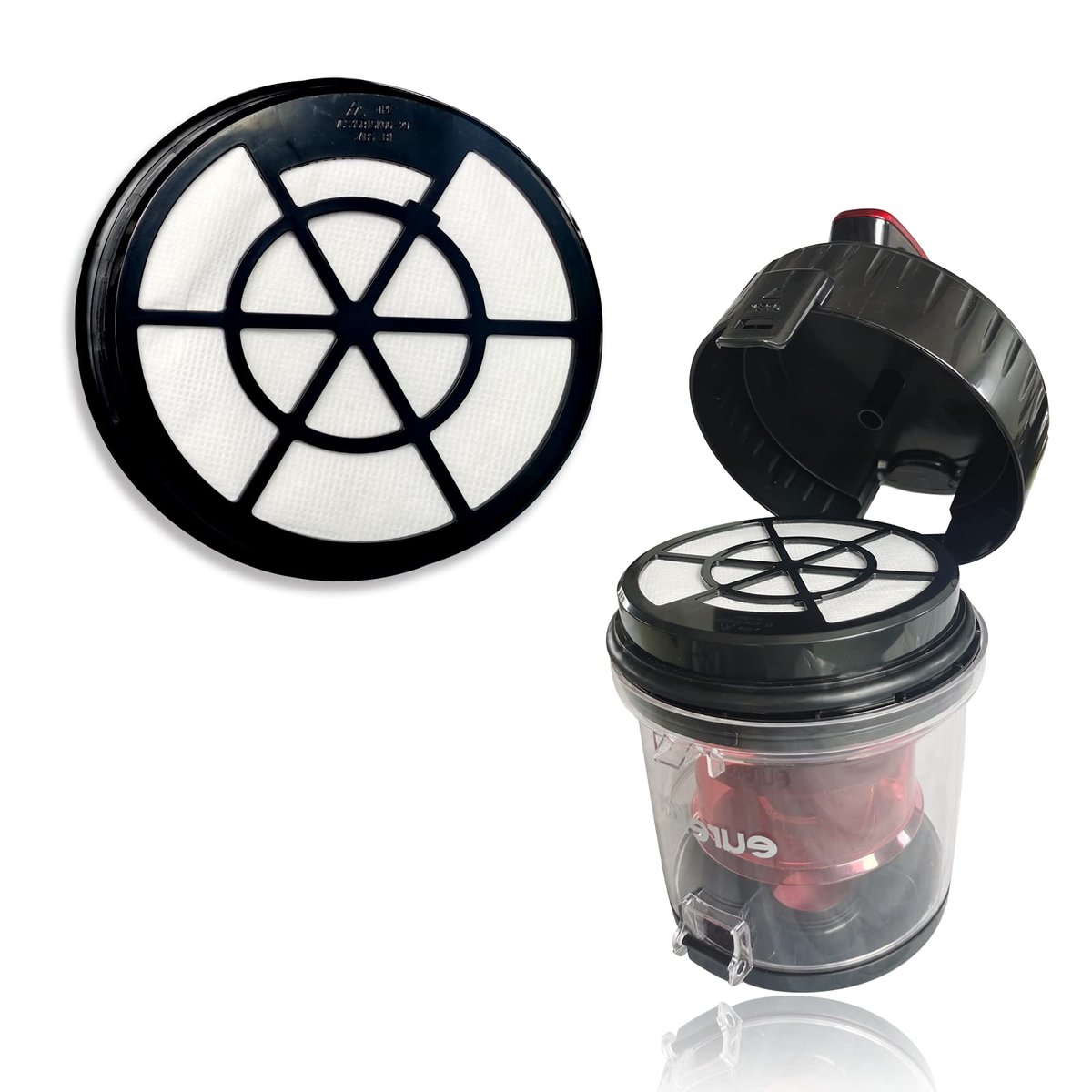 Eureka WhirlWind bagless canister