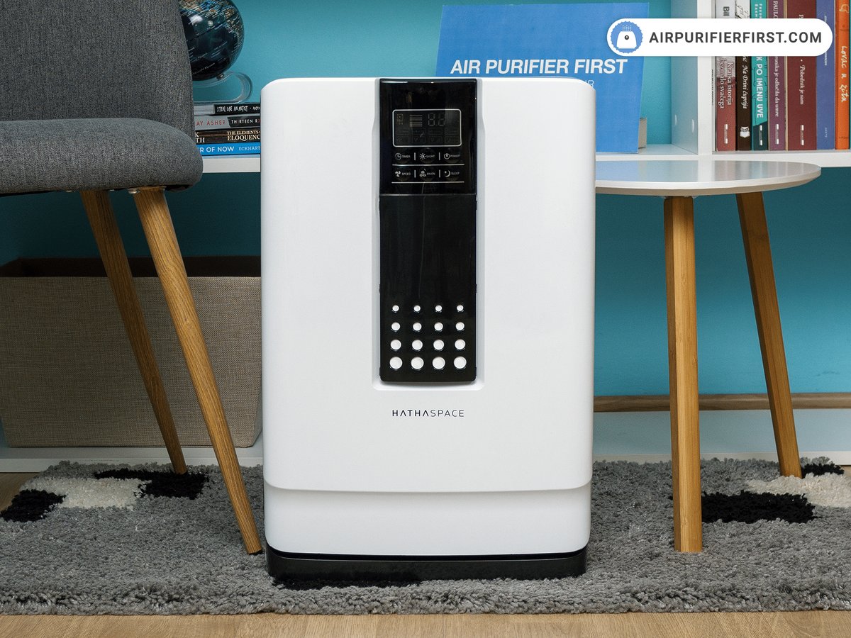 Hathaspace HEPA air purifier for mold spore removal