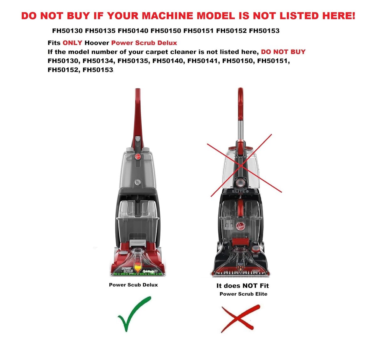 Hoover Power Scrub Deluxe carpet cleaner