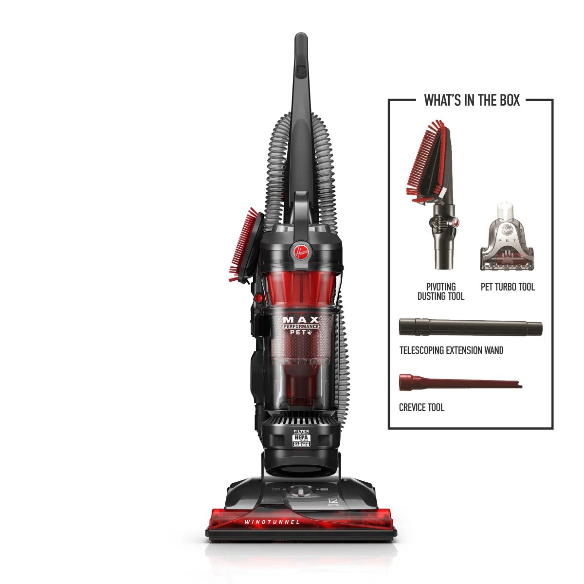 Hoover WindTunnel T-Series bagged upright vacuum