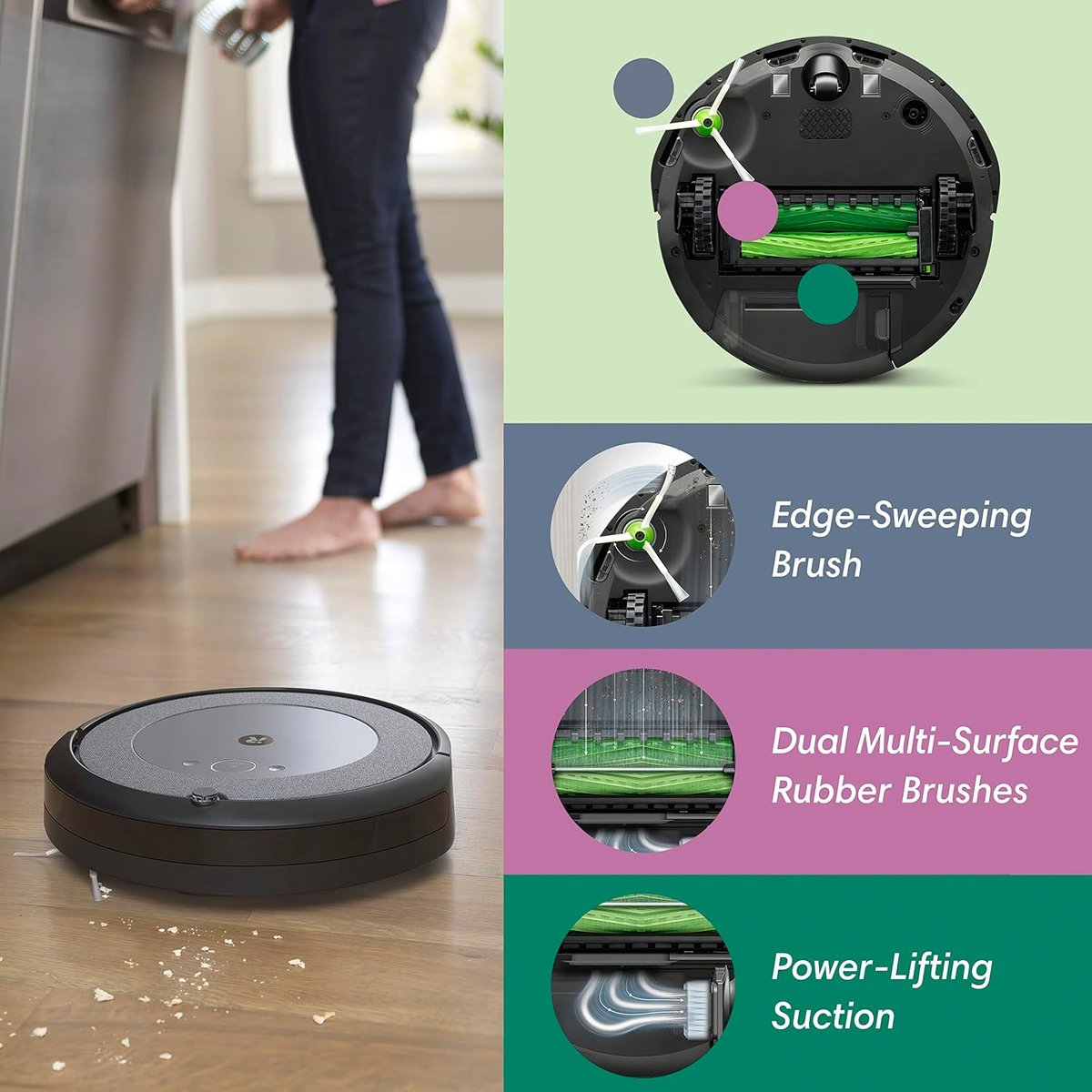 iRobot Roomba i3+ EVO robot vacuum