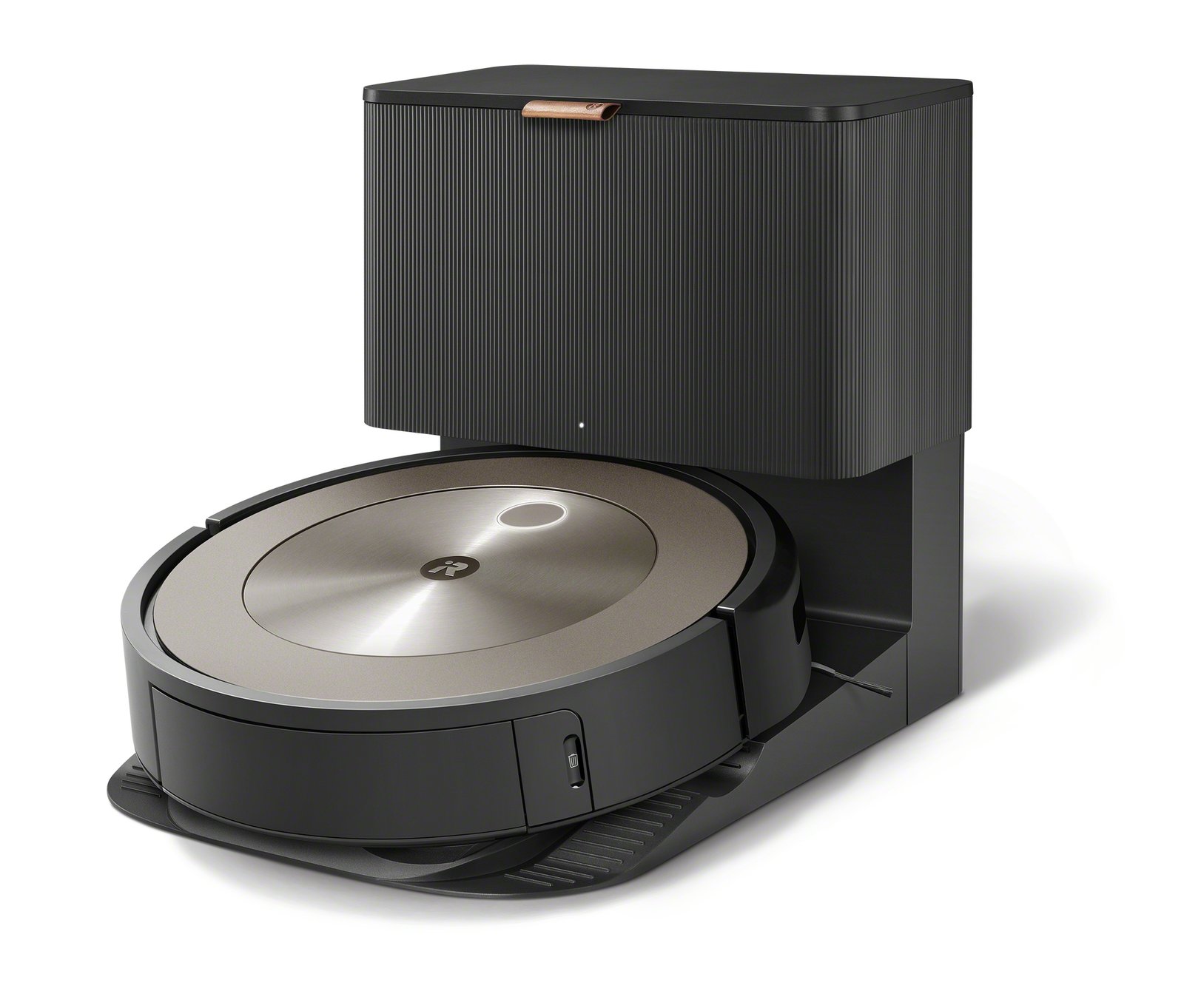 iRobot Roomba j9+ with Clean Base left facing