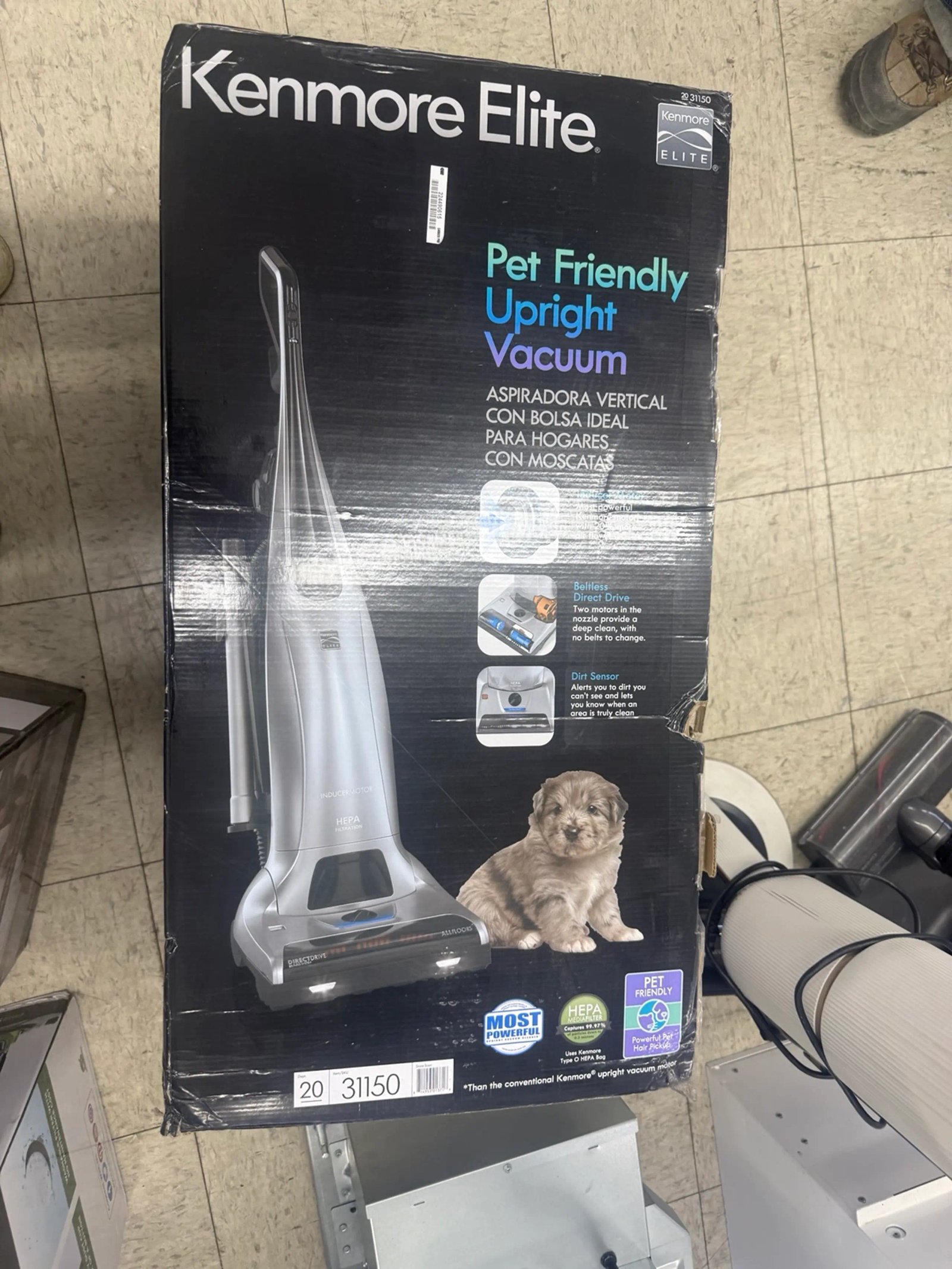 Kenmore Elite 31150 HEPA upright vacuum