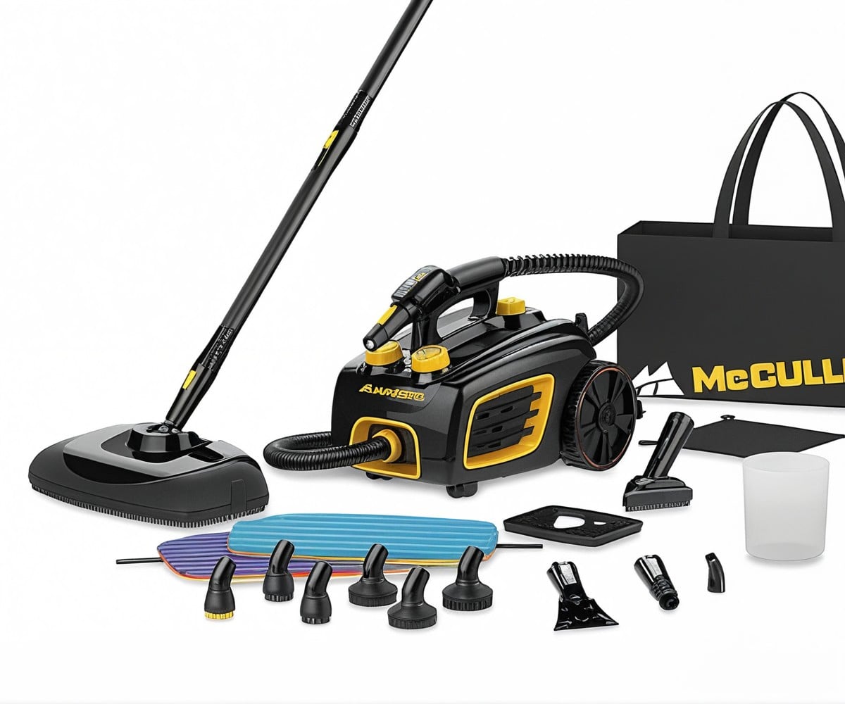 McCulloch MC1375 canister steam cleaner