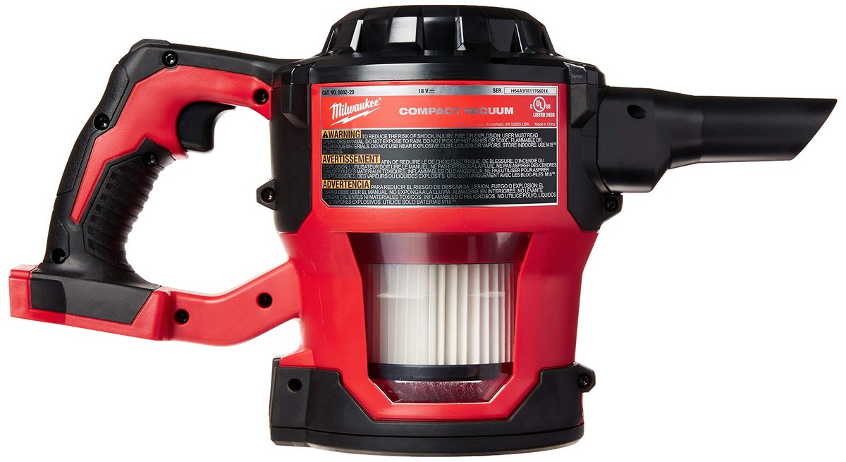 Milwaukee M18 cordless compact vacuum