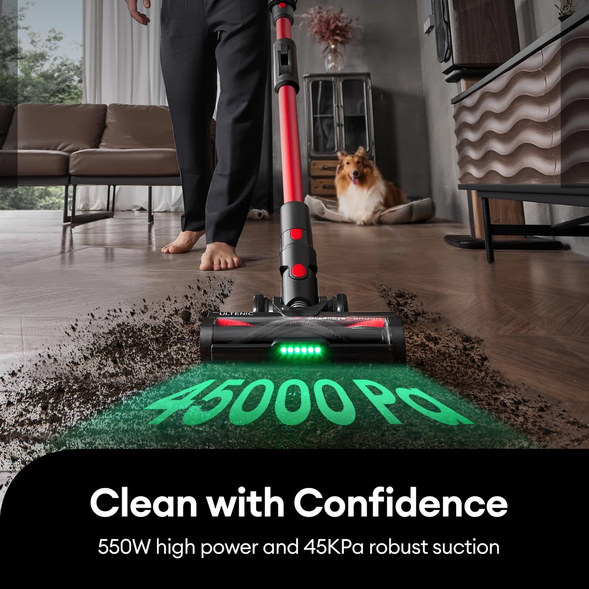MOOSOO K17 Cordless Vacuum