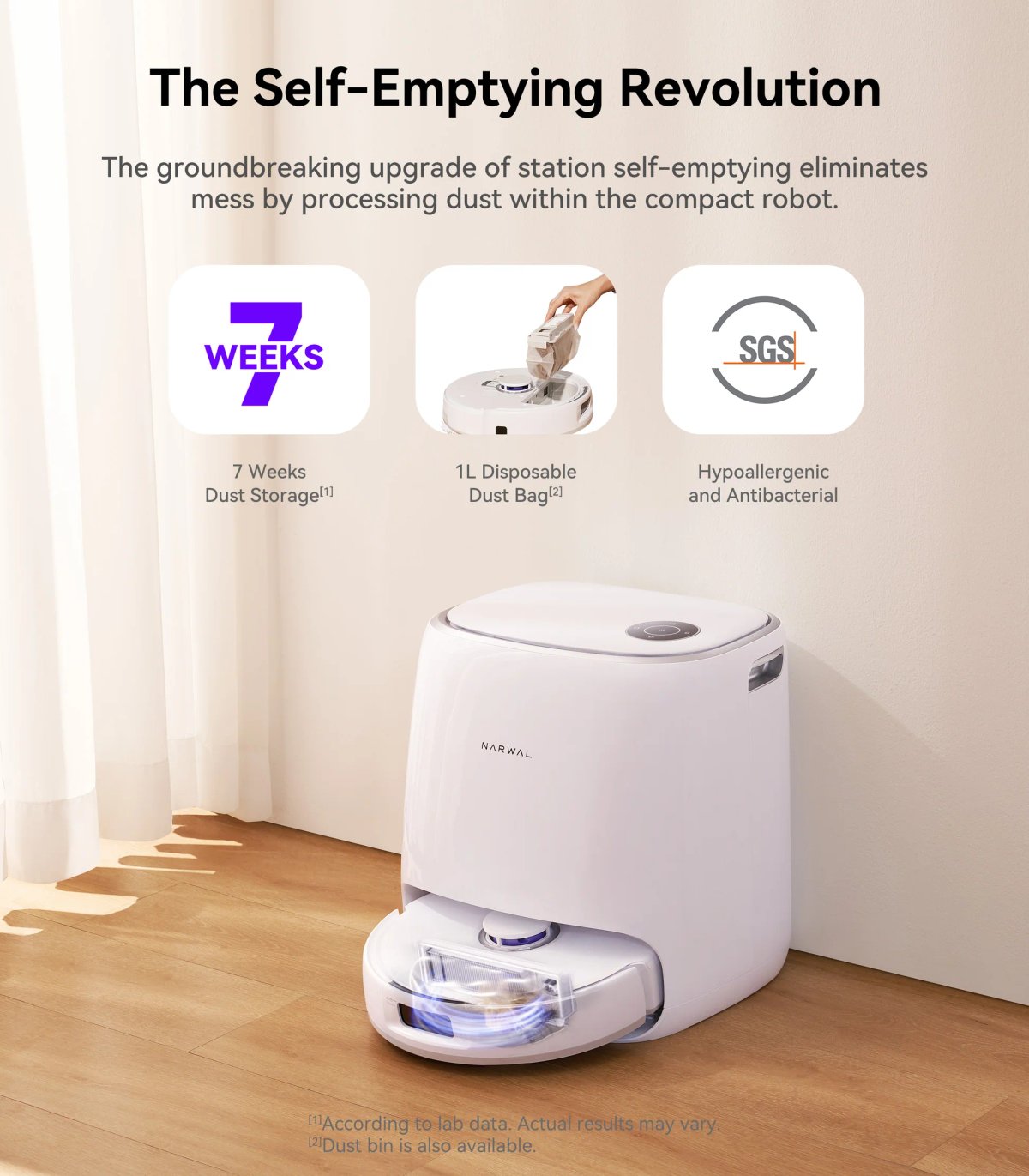 Narwal Freo X Ultra self-cleaning robot mop