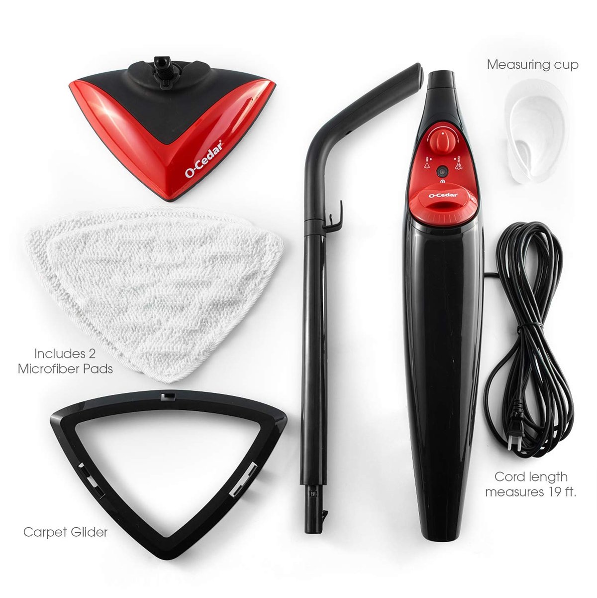 O-Cedar MicroSteam Steam Mop for hardwood floors