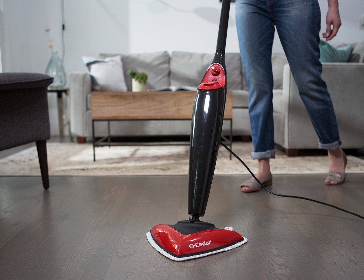 O-Cedar MicroSteam Steam Mop for hardwood floors