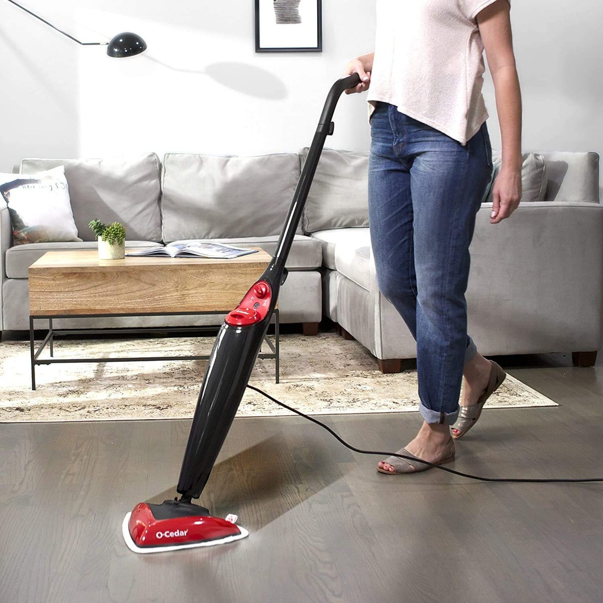 O-Cedar MicroSteam Steam Mop for hardwood floors