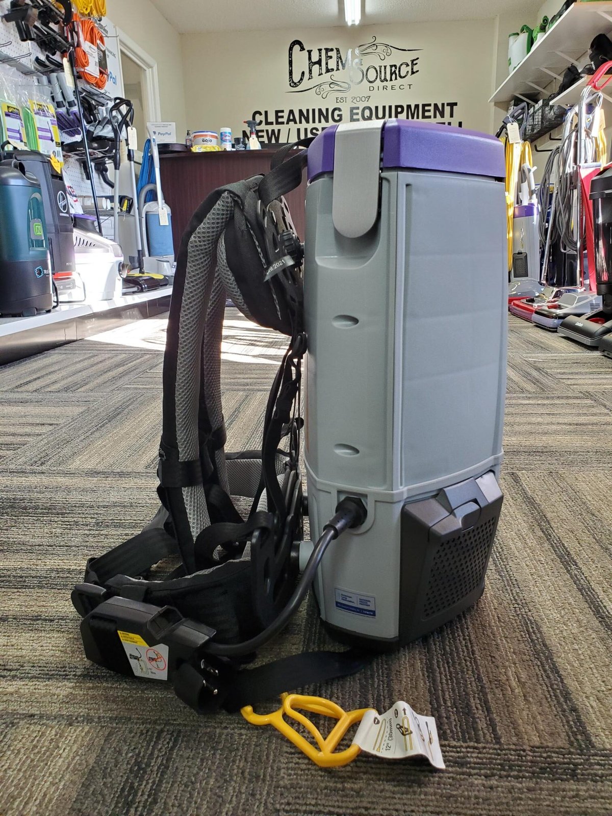 ProTeam Super CoachVac HEPA Backpack Vacuum