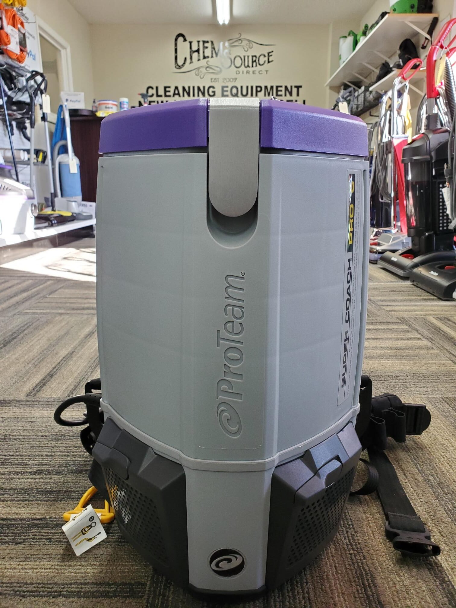 ProTeam Super CoachVac HEPA Backpack Vacuum