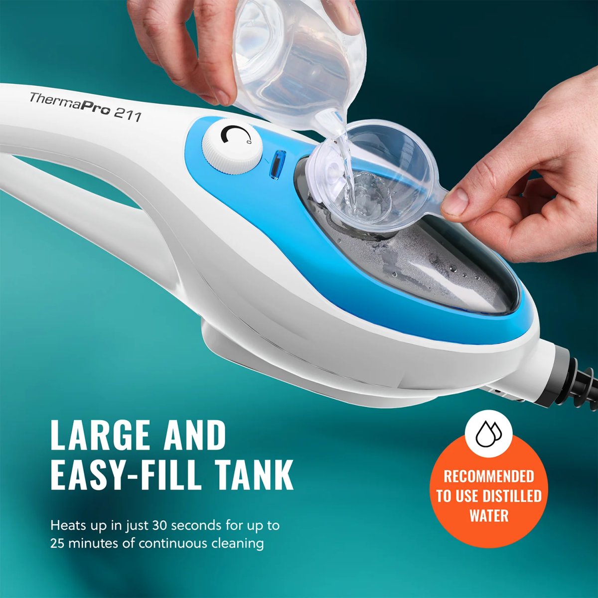 PurSteam handheld steam cleaner