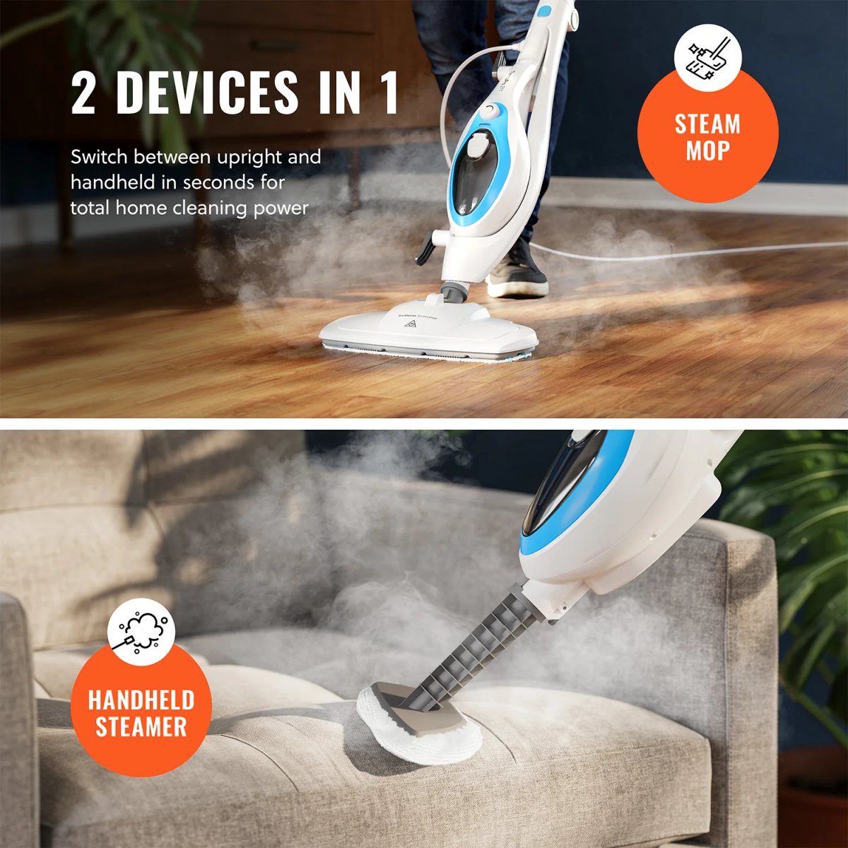 PurSteam handheld steam cleaner