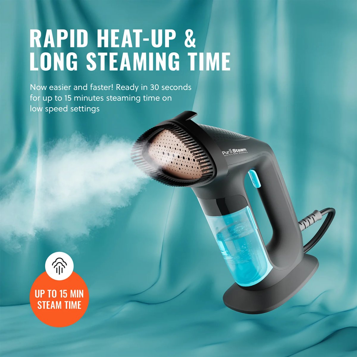 PurSteam handheld steam cleaner