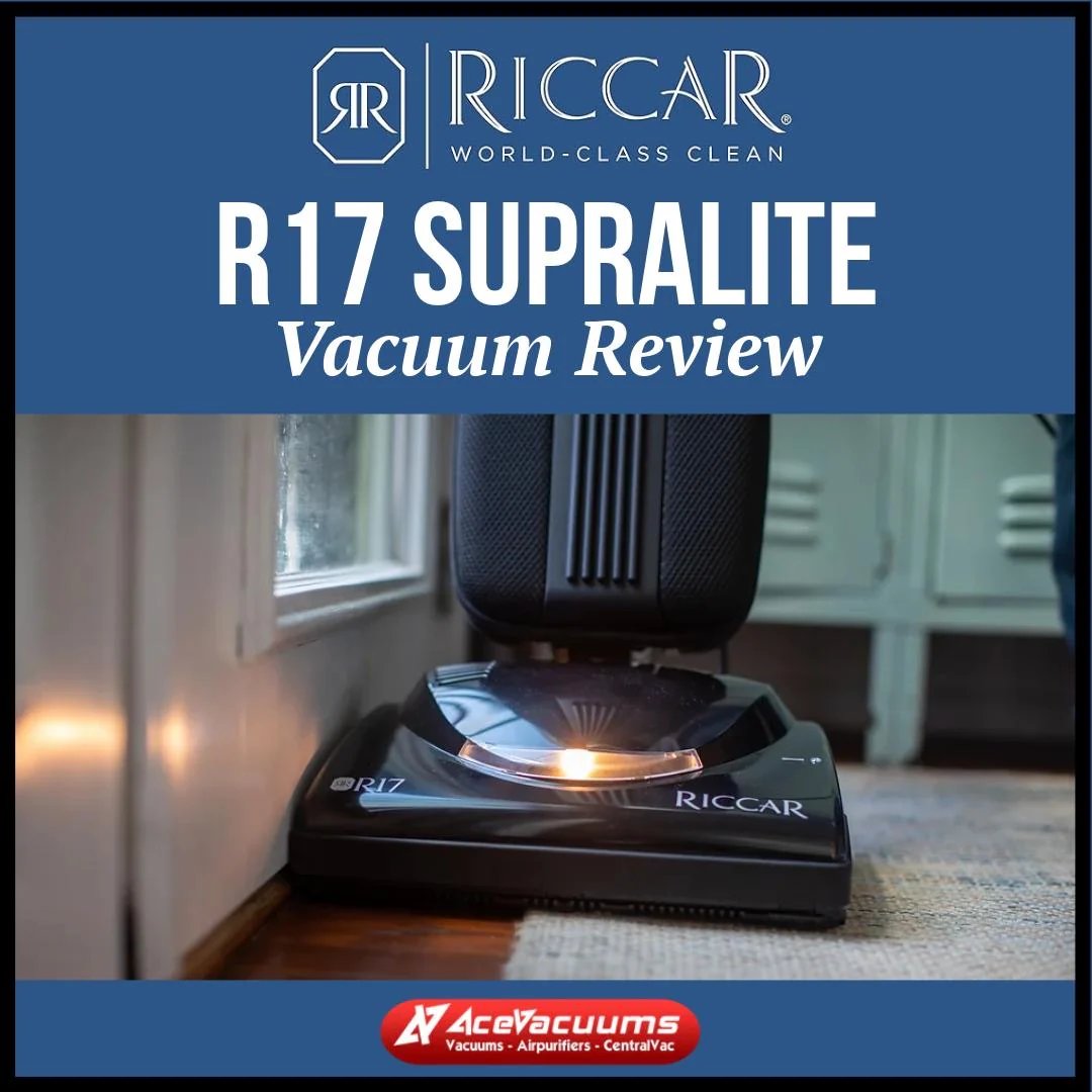 Riccar R17 Ultra lightweight upright vacuum