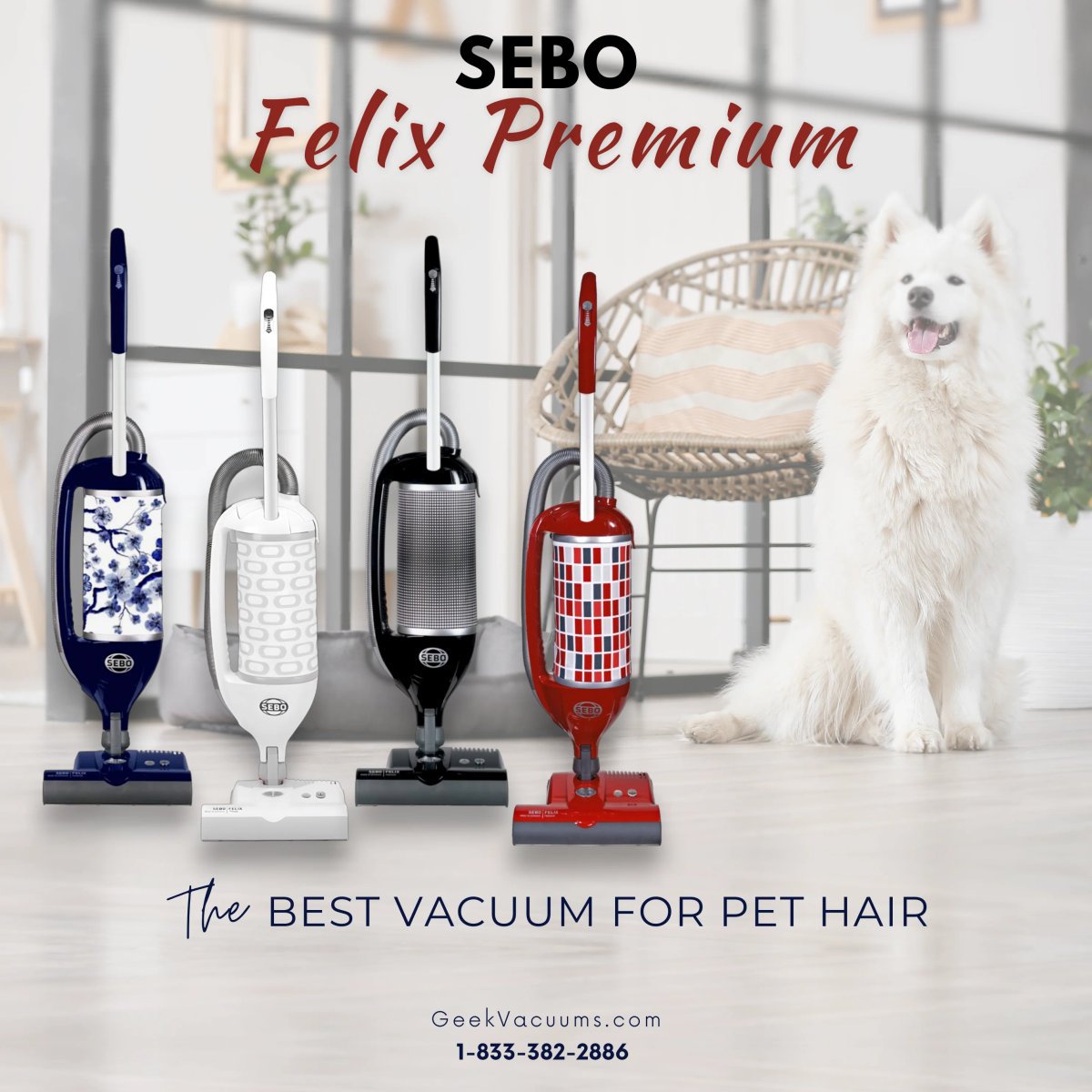 Sebo Felix Premium Upright Vacuum
