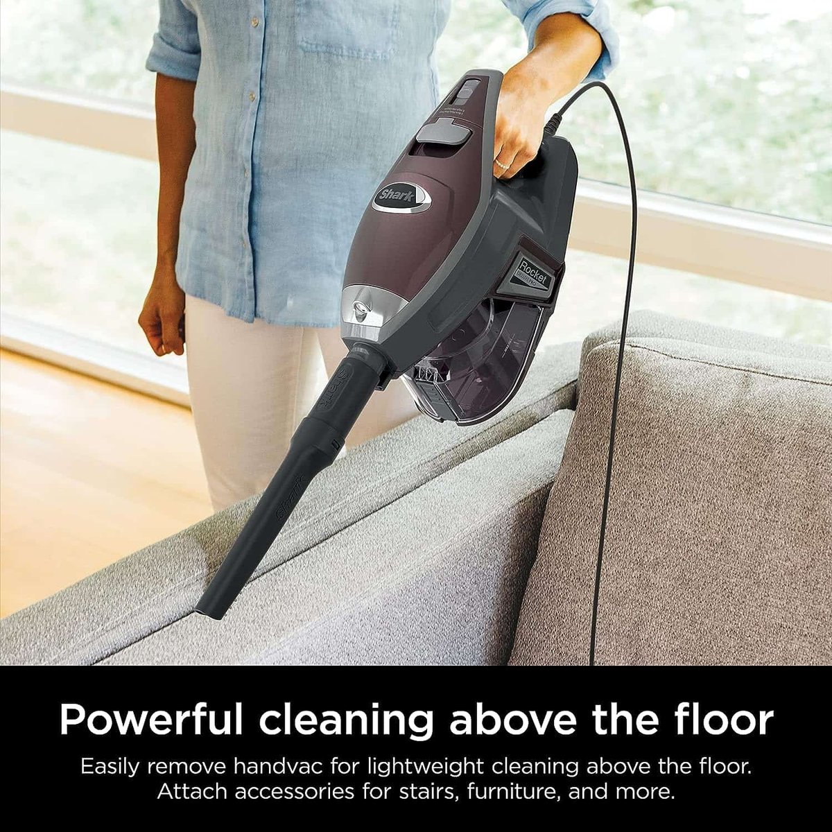 Shark HV322 Rocket Deluxe Pro corded stick vacuum