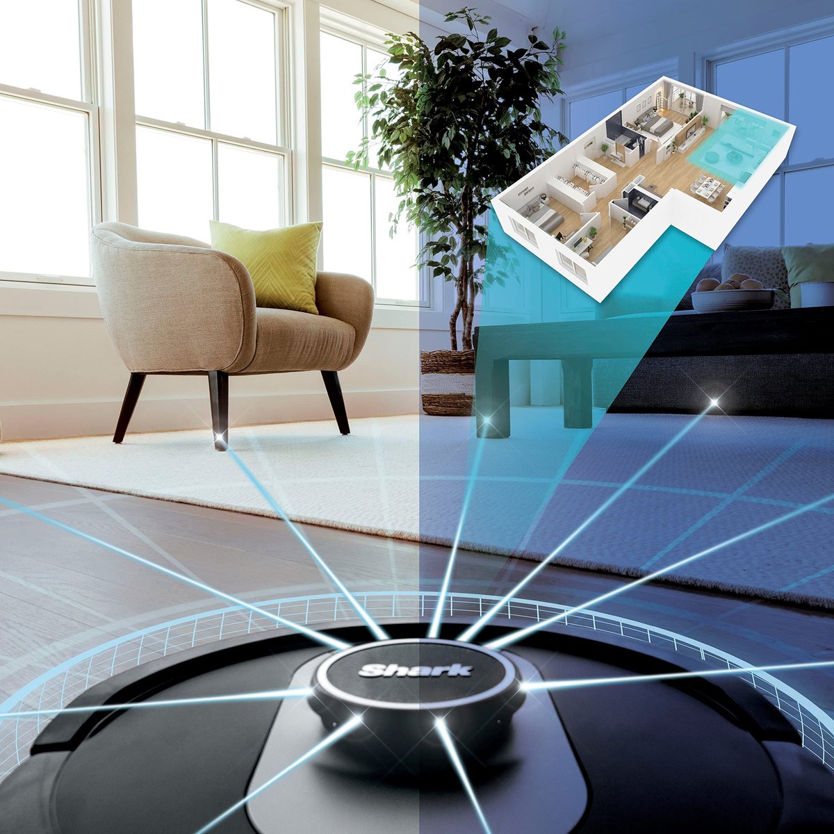 Shark IQ Robot Vacuum AV2501AE