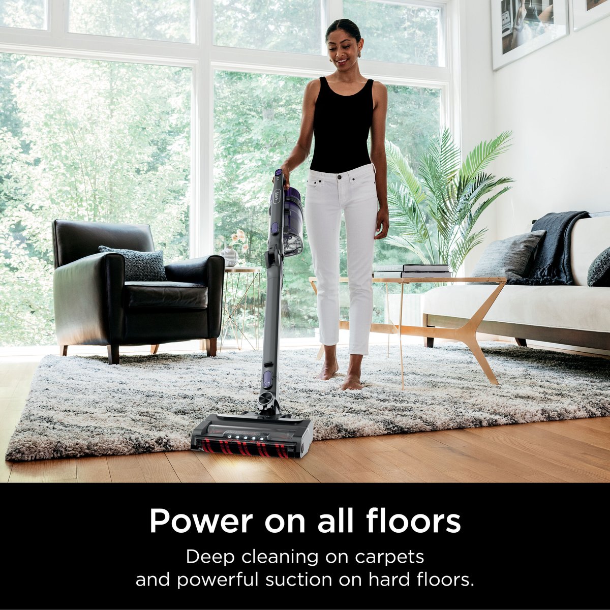 Shark Vertex Pro cordless stick vacuum with dual brush rolls