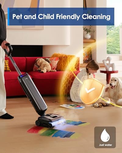 Tineco Floor ONE S9 Artist Steam wet dry vacuum with steam cleaning