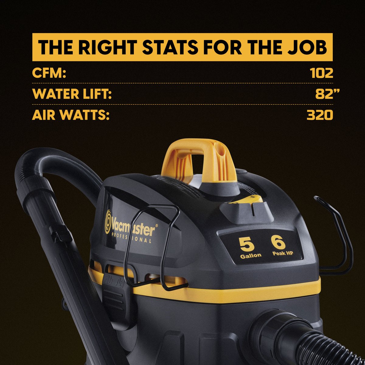 Vacmaster Beast 5 gallon wet dry vacuum