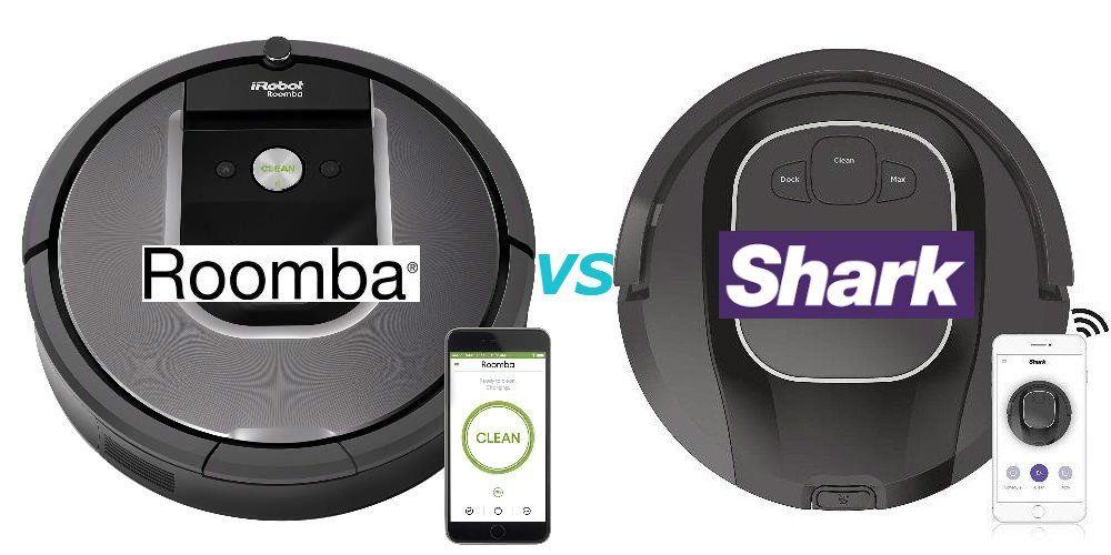 Roomba vs Shark robot vacuum comparison 2026