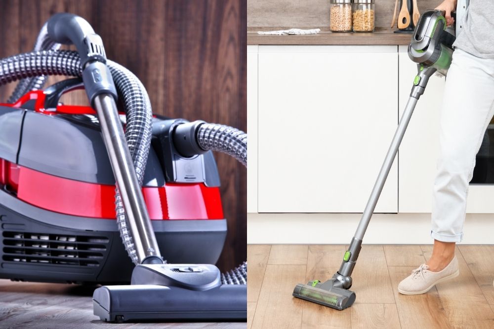 Stick vacuum vs canister vacuum comparison