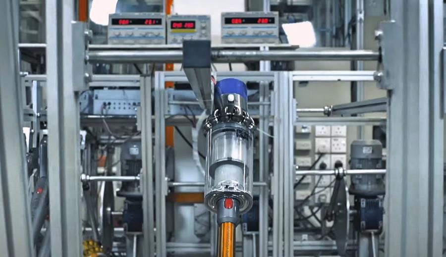 Dyson vacuum cleaner manufacturing facility